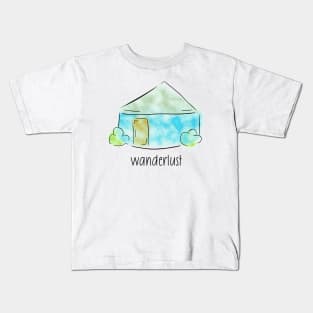 Yurt On A Shirt | Wanderlust Kids T-Shirt
